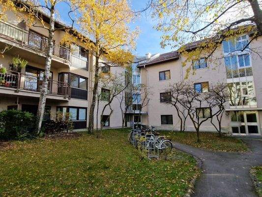 Ansicht des Wohnhauses