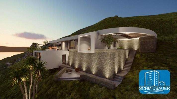 Kreta, Agios Pavlos: Riesiges Küstengrundstück mit Baugenehmigung zu verkaufen