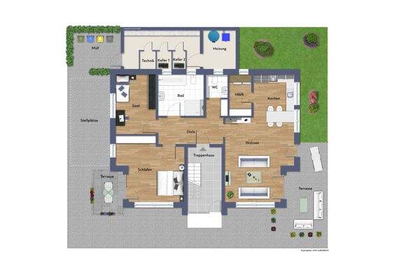 Grundriss Erdgeschoss