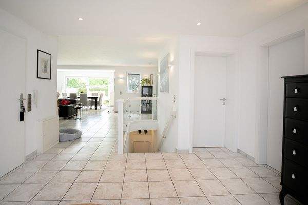 Abgang in das Untergeschoss 