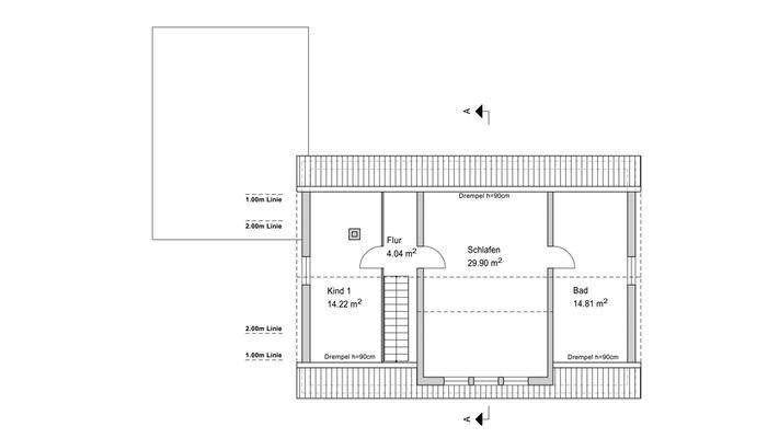 Grundriss Dachgeschoss (onOffice)