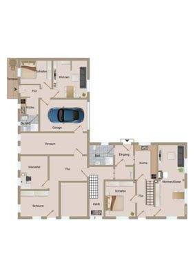 Grundriss Wohnung 1 EG