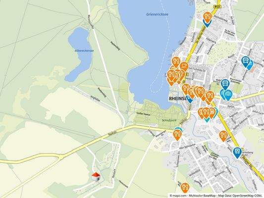 Geolyzer Kartenausschnitt