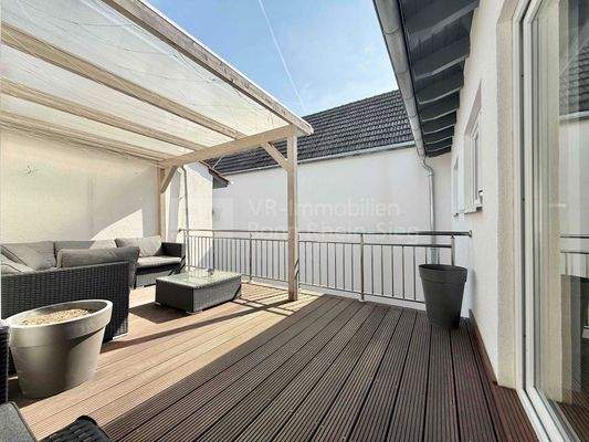 Balkon hinteres Haus