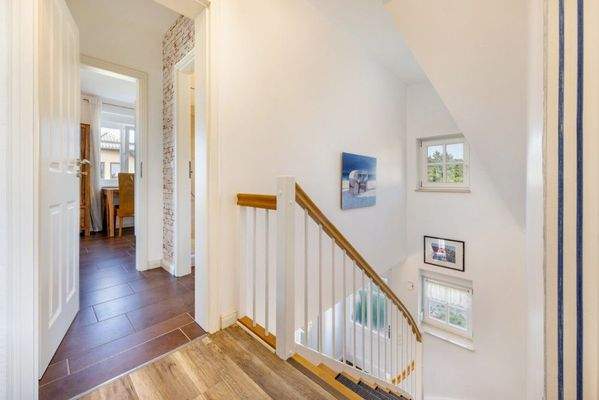 Treppenhaus mit Friesengiebel