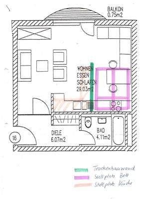 Grundriss nach Sanierung (seitenverkehrt)