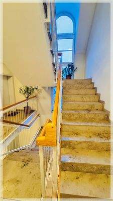 Gepflegtes Treppenhaus