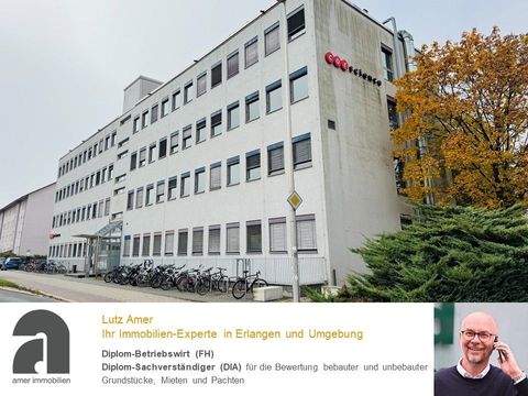 Erlangen Büros, Büroräume, Büroflächen 