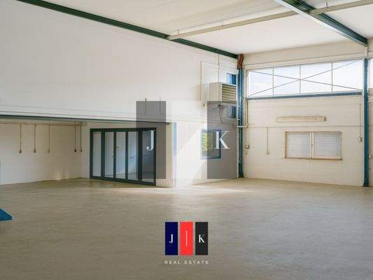 Halle Innenansicht 1 - Visualisierung