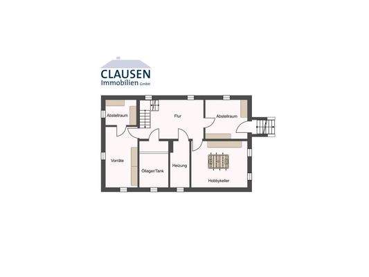 skizzierter Grundriss KG