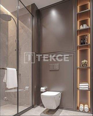 Apartments in a Complex with Pool in Istanbul Pendik