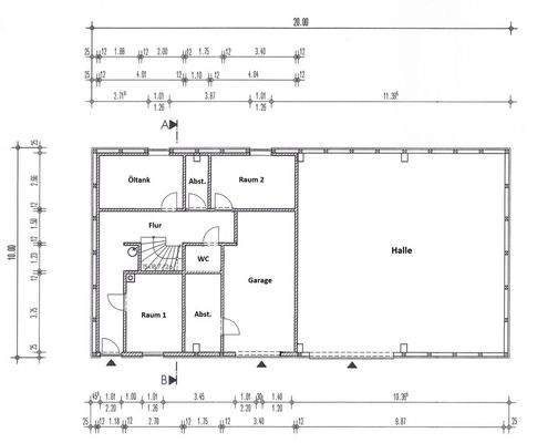 Grundriss Nebengebäude EG