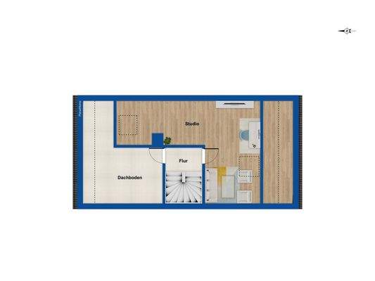 Grundriss Dachgeschoss