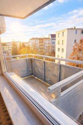 Balkon mit super Ausblick