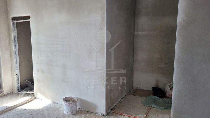 Der Fortschritt des Innenbaus