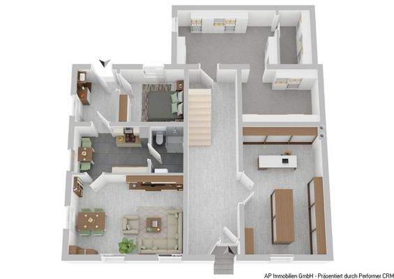 Grundriss Vorderhaus EG