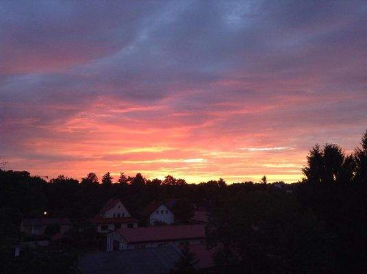 Blick von Balkon hinten