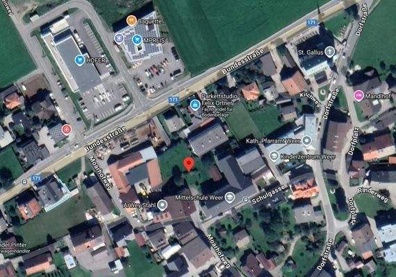 Lage Neubauprojekt Moarhofweg