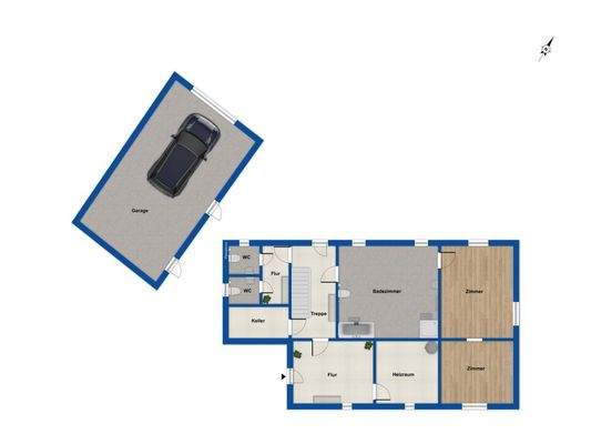 Grundriss Erdgeschoss