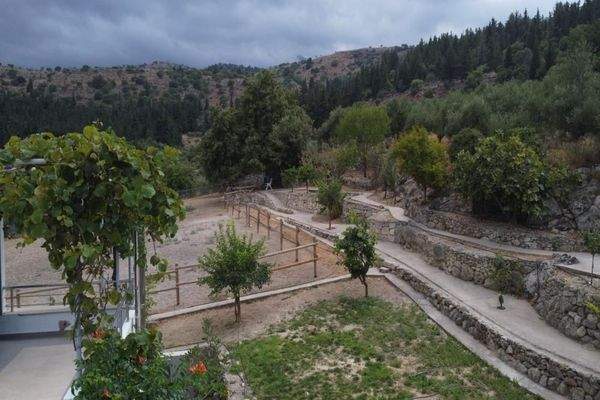 Kreta, Pemonia: Ruhiges und weitläufiges Anwesen zu verkaufen