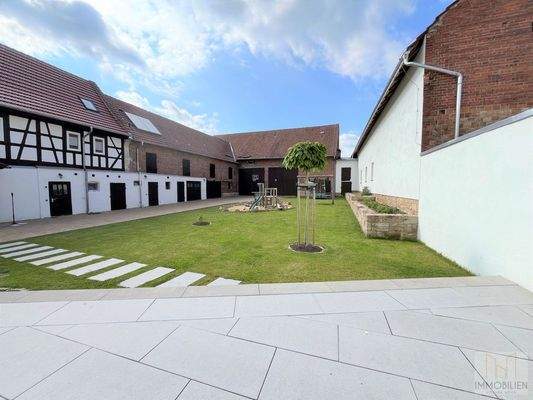 Blick in den Innenhof