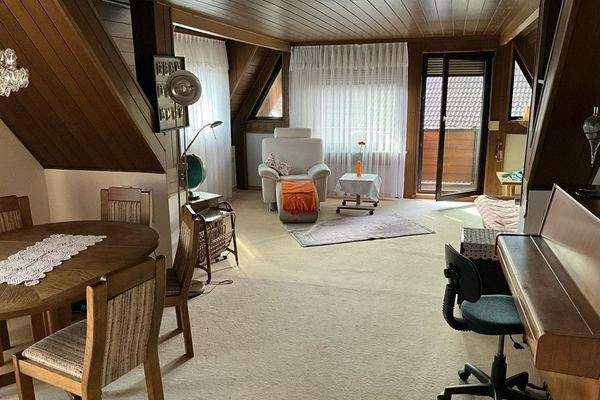 Wohnbereich DG mit Balkon