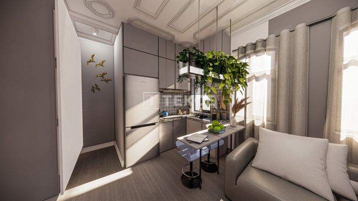 Complete Building in Balat Square in Istanbul Fatih