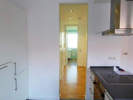 Glaswand als Lichtblick