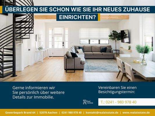 Überlegen Sie schon wie Sie Ihr neues Zuhasue einrichten