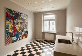 Küchenbeispiel nach Sanierung (Fotomontage)