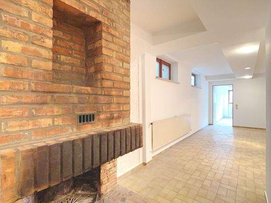 Keller offener Kamin