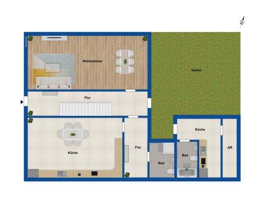 Grundriss Erdgeschoss