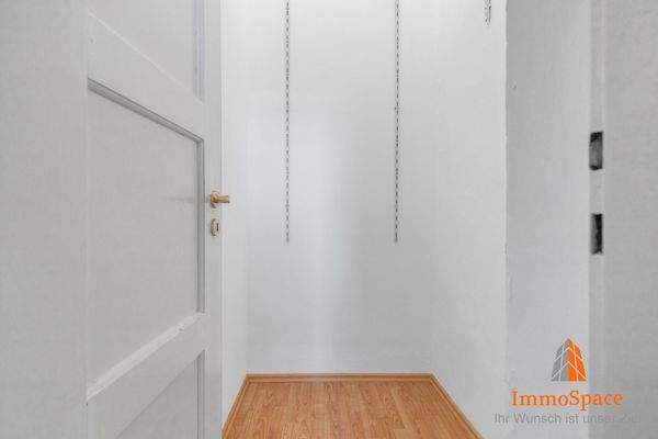 Blick in den Abstellraum