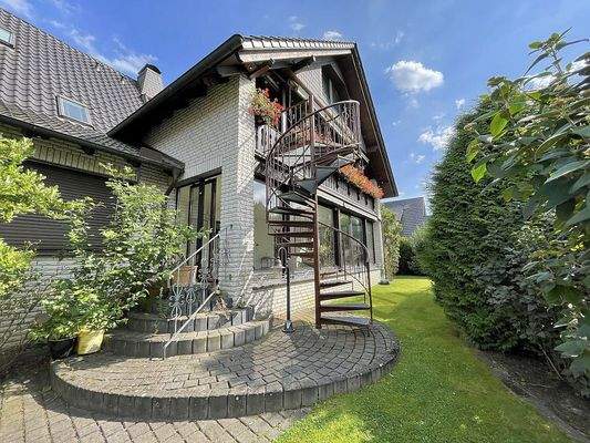 Zugang zum Garten von EG-WHG