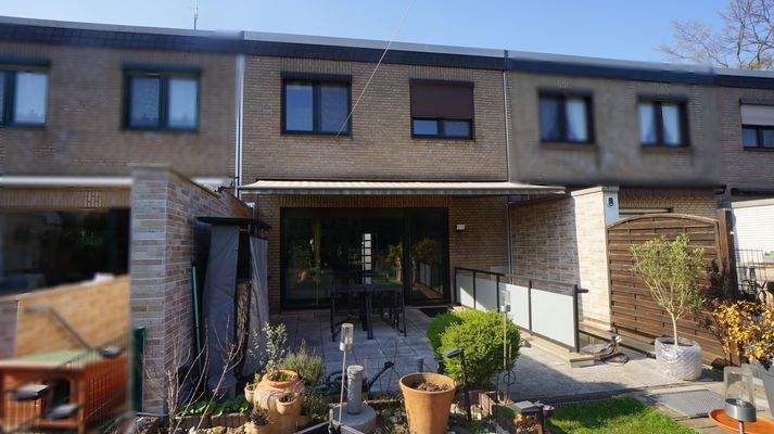 Gartenansicht des Hauses