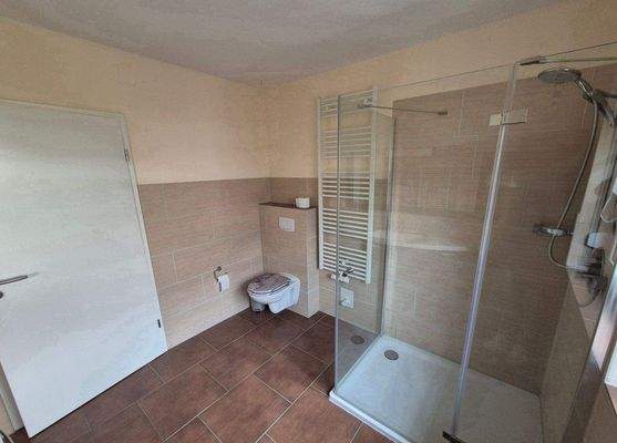 Bad mit großer Dusche im EG