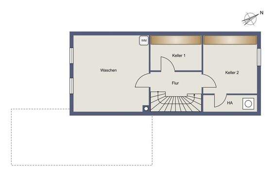 Grundriss Untergeschoss