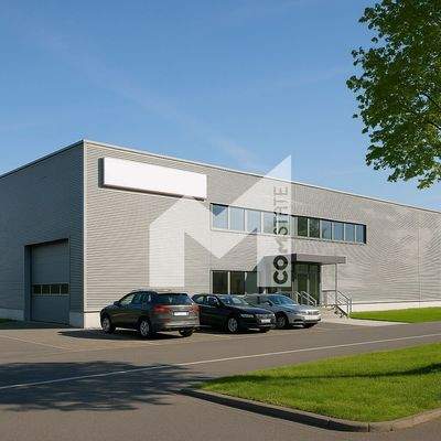 Außenansicht Produktionshalle