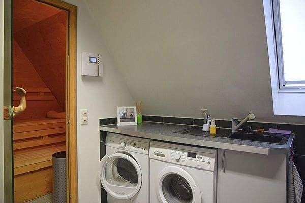 Sauna + Waschraum