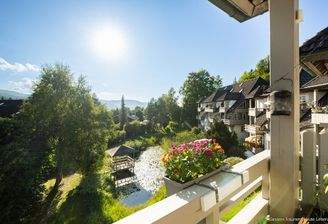 Ausblick auf Naturteich