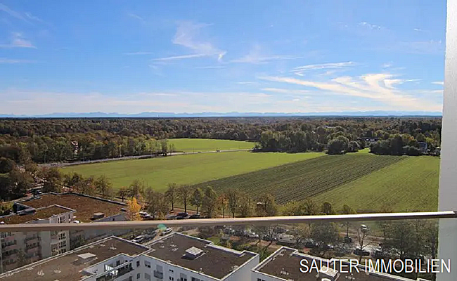 Traumhafter Bergpanoramablick