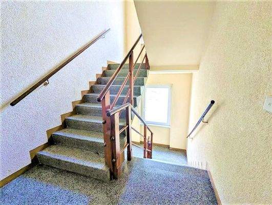 Gepflegtes Treppenhaus