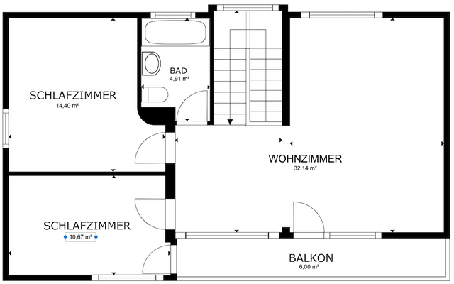 18326 Grundriss Nebenhaus - OG