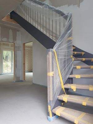 Erdgeschoss - Treppe zum Dachgeschoss