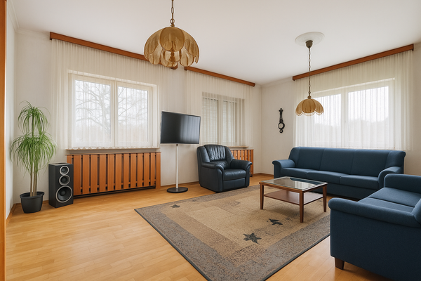 Wohnzimmer Hinterhaus - OG