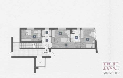 Penthouse-Maisonette OG