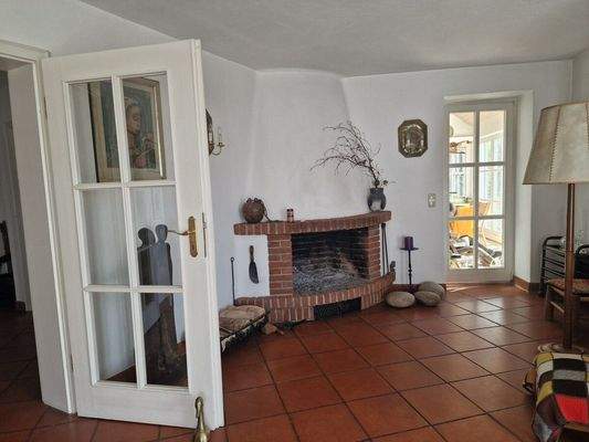 Stimmungsvoller Kamin