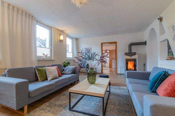 der 2. Kamin im Haus mit 6 kW