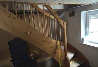 Treppe ins Dachgeschoss