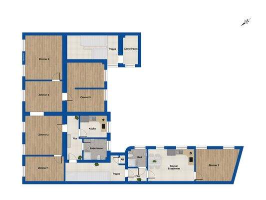 Grundriss 1. Obergeschoss